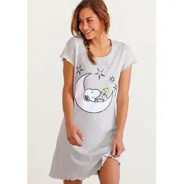 Peanuts Nachthemd grau 32/34
