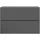 Stella Trading Livetastic Nachtschrank mit Schubladen 42x28x30 cm (B/H/T)