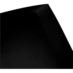 Spannbettlaken CINDERELLA "Weekend", schwarz, B:180cm L:220cm, Renforcu00e9, Obermaterial: 100% Baumwolle, Laken, OEKO-TEX-zertifiziert