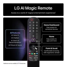 LG OLED83C54LA 83" 4K OLED evo AI Smart TV C5