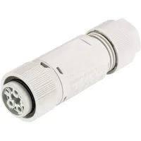 Wieland 46.051.4554.0 Rundstecker Kupplung, gerade Serie (Rundsteckverbinder): RST® MINI