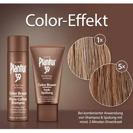 Dr. Kurt Wolff Plantur 39 Color Braun Phyto-Coffein Shampoo 250 ml