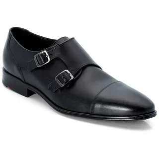 LLOYD Herren Slipper Mailand, Männer Businessschuhe,lose Einlage,Normalweit,Halbschuhe,Schlupfschuhe,schluepfschuhe,Loafer,man,SCHWARZ,39 EU 6 UK - 39 EU