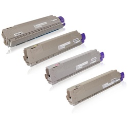 Multipack kompatibel zu OKI 46861308 enthält 4x Tonerkartusche