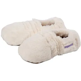 Warmies Slippies Deluxe creme Plush Gr. 36-40