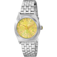 Nixon Ladies'Watch XS Small Plate Time Newon Yellow Dial Analogue Display and Si
