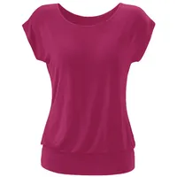 LASCANA Longshirt Damen magenta Gr.44/46