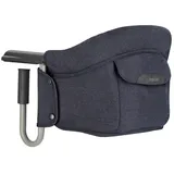 Inglesina Fast, Klappbarer Tischsitz, Blau (Ocean Navy), Leicht zu Transportieren, Waschbar, Sichere Befestigung, Bis 15 kg, 35 x 27 x 42 cm