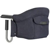 Inglesina Fast, Klappbarer Tischsitz, Blau (Ocean Navy), Leicht zu Transportieren, Waschbar, Sichere Befestigung, Bis 15 kg, 35 x 27 x 42 cm
