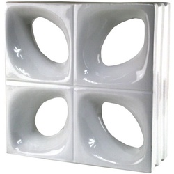 Fuchs Design Keramikstein »Style n Art«, BxH: 240 x 240 mm - weiss