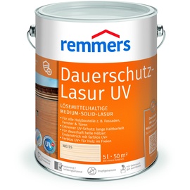 Remmers Dauerschutz-Lasur UV 5 l weiß