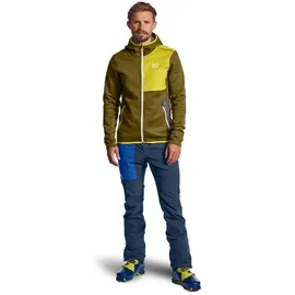 Ortovox Herren Fleece Hoodie Jacke (Größe S, blau)