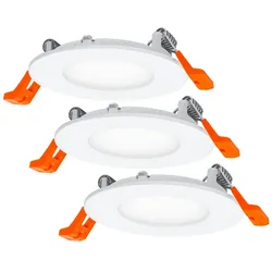 LEDVANCE RECESS SLIM DOWNLIGHT LED EInbauleuchte Warmweiß Ø 8,5 cm Kunststoff Weiß, 629387