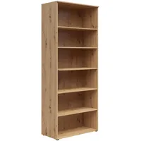 mömax Bücherregal 80 x 40 x 195 cm Eiche Artisan