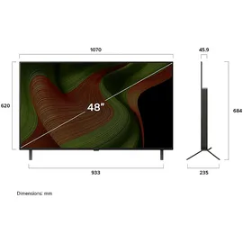 LG OLED48B59LA 48" 4K OLED AI Smart TV B5