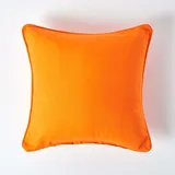 Homescapes Kissenbezug Homescapes 30 x 30 cm Orange