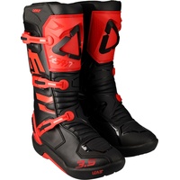 Leatt 3.5 Stiefel - Rot/Schwarz - 7 US