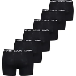 Levi's LEVIS Men Repeat Logo Box 6P schwarz M 6er Pack