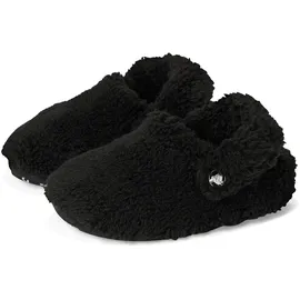 Crocs Classic Cozzzy Slipper Schwarz 23