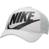 NIKE Kinder Mütze K NK RISE CAP S CB TRKR, Größe ONE SIZE in Silber LT SMOKE GREY/LT SMOKE GREY/BLACK
