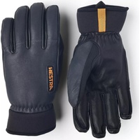 Hestra Hestra, Unisex, Handschuhe, Army Leather Wool Terry 5 Finger, Blau, (XL)