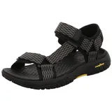 SKECHERS Sandalette in schwarz | Gr.: 43