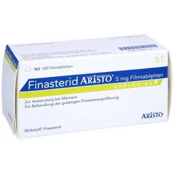 Finasterid Aristo 5 mg Filmtabletten 100 St