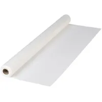 Hoffmaster 114000 Kunststoff-Tischdeckenrolle, 76 cm Länge x 101,6 cm Breite, Weiß