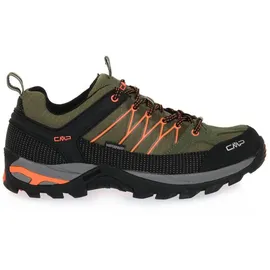CMP Rigel Low WP Herren Torba/Flash Orange 47