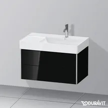 Duravit XSquare 78,4x46x39,7cm, 2 La, B r, wandhängend, sw hgl