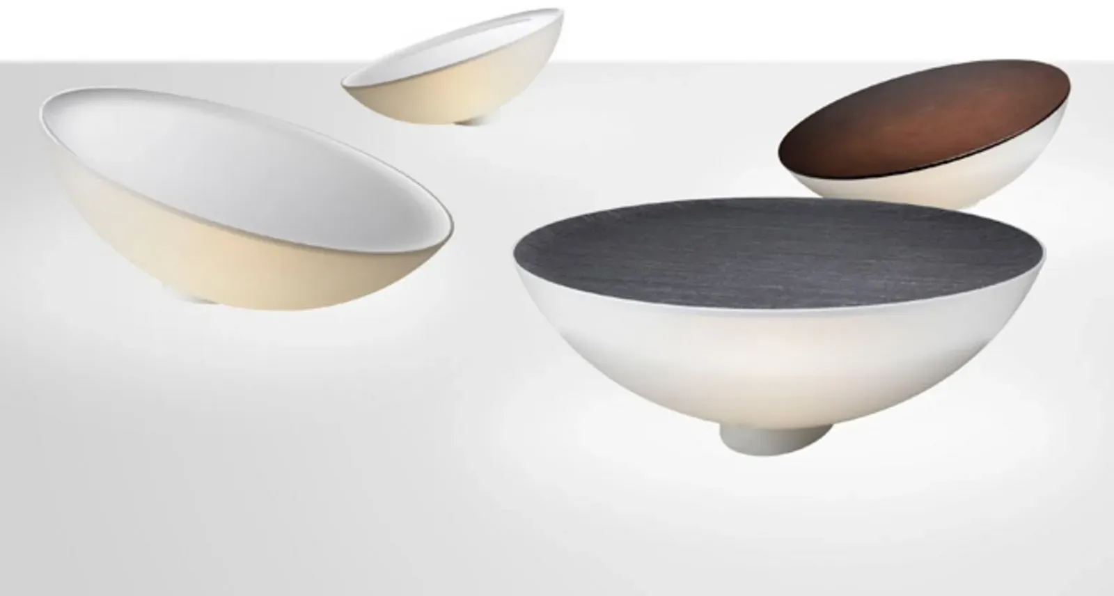 Außenleuchte Foscarini, Braun / Rost, für Terrasse, Kunststoff - 26