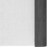 vidaXL Fliegengitter Fiberglas 112 x 1000 cm Schwarz