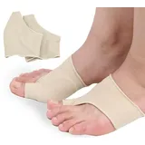 Hallux Valgus Korrektur Hallux Valgus Bandage Ballenzehen Korrektur Hallux Valgus Schiene Eingebauter Silikon-StoßDäMpfer Und Zehensplitter Zur Schmerzlinderung