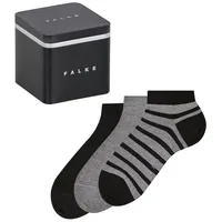 Falke KGaA FALKE 3P Ankle Sock Happy Box Grau