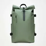 Rains Rolltop Rucksack Large Grau