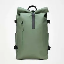 Rains Rolltop Rucksack Large Grau