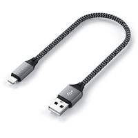 Satechi USB-A Lightning Kabel 25 cm space grey