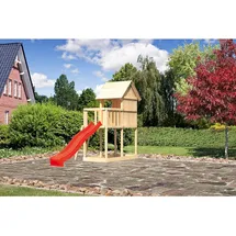 Akubi Spielhaus Frieda Set A mit Rutsche rot 91177