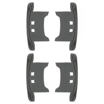 cyclingcolors 4x Abdeckkappen Fensterladen PVC Rollladenlamelle abdeckung rolladen Profil lamellen stopfen Rollladenführung kunststoff, für 37 x 8mm