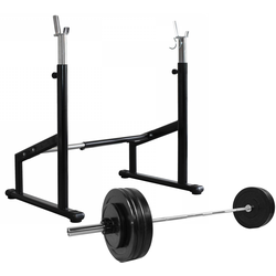 Odin Pro Squat Rack + Waagen & Langhantel (100kg)