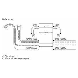 Siemens iQ100 SR61HX22KE Einbau-Geschirrspüler (vollintegrierbar, 448 mm breit)