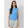 QS Flammgarntop mit Spitze Blau L
