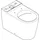 Hansgrohe EluPura S Stand-WC mit WC-Sitz Weiß