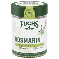 Rosmarin geschnitten 35g Fuchs Gewürze mediterran Kräuter für Kartoffeln