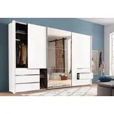 WIMEX Schwebetürenschrank Level by fresh to go 300 x 236 x 65 cm Weiß
