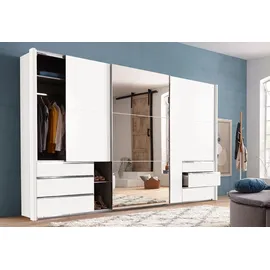 WIMEX Schwebetürenschrank Level by fresh to go 300 x 236 x 65 cm Weiß