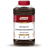 Prymat Schwarzer Pfeffer ganz, für Mühle, Fleisch, Fisch und Saucen, 450 g