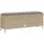 vidaXL Gartenbank 114 x 33 x 41 cm Beige