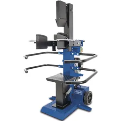 Holzspalter SCHEPPACH "»Com 8t«, 3150 W / 3500 W, Patentierte Spalttechnik", blau (baumarkt), B:42,5cm H:115cm T:76cm, Holzspaltmaschinen, einziger Spalter Europas unter 8 t der Meterholz spalten kann