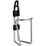 Fischer 86086 Trinkflaschen-Halter Alu Fahrrad-Trinkflaschenhalter, Aluminium, Silber, One size